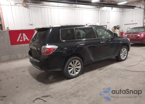 2009 Toyota Highlander Hybrid Limited из США, поврежденный, VIN JTEEW44A792037624